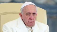 Papa Francis mu muhango wo mu gihe gishize