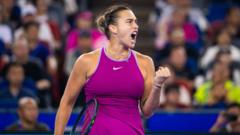 Sabalenka wins third consecutive Wuhan Open final