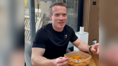 Gameshow winner sets record for fish finger eating