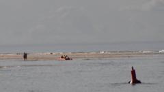 RNLI rescues people stranded on sandbanks