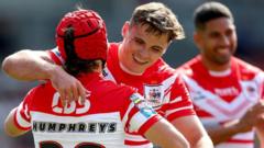 St Helens beat Castleford despite Hastings dismissal