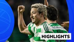 Maeda centre stage as holders Celtic thrash Raith