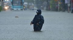Heavy rain paralyses life in India's financial capital Mumbai