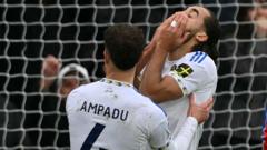 Leeds e Crystal Palace non vanno oltre lo 0-0: Calvert-Lewin fallisce il rigore, rosso a Gudmundsson