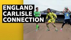 What connects England trio Pickford, Henderson and Trafford?