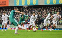 Donley scores first goal for Northern Ireland