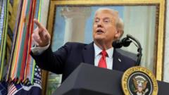 US to repatriate survivors of strike on 'drug-carrying submarine', Trump says