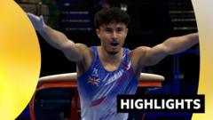 GB's Jarman wins silver with near-perfect first vault