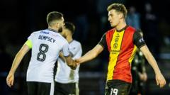 Ex-Celtic team-mates meet in Premiership play-offs – watch on BBC