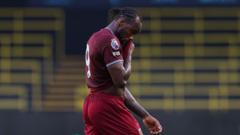 Antonio injury setback ends hopes of Leicester deal