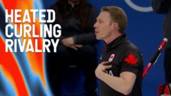 'It all kicked off' Canada and Sweden curlers argue over 'double-tapping'