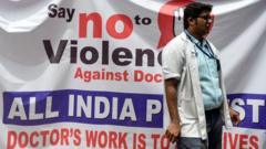 Knife attack on India doctor renews safety fears