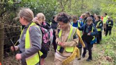 Restored china clay pit 'handed back to nature'