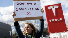 Modelos anticuados, la competencia china y Elon Musk: cómo se explica la crisis en la que está sumida Tesla