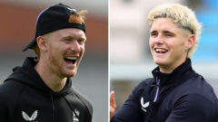 Cox and Bethell to make England debuts v Australia