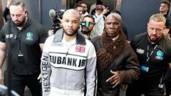 Eubank Sr says shock appearance ‘moment of a lifetime’