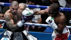 Mayweather dominates Gotti after referee switch