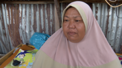 Nurita, warga Kampung Pasir Panjang