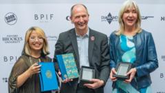 Illustrator part of book-of-year winning team