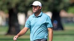 Scheffler's sub-70 streak ends as Hughes leads