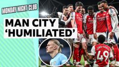 ‘Arsenal humiliated Man City’ – Rory Smith