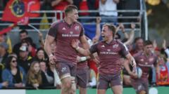 Munster beat O'Gara's La Rochelle in last-16 classic