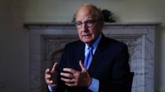 George Mitchell could lose Freedom of Belfast over Jeffrey Epstein