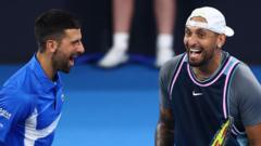 Djokovic and Kyrgios win 'awesome' doubles debut