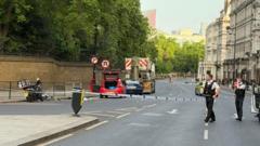 Police cordon after 'serious' cyclist crash at Hyde Park Corner