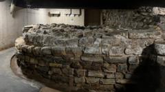 The Roman ruin under a shopping centre trapdoor