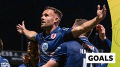 Watch: Raith Rovers net twice in win over Dunfermline