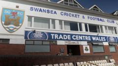 Swansea 'old lady' St Helen's bids cricket farewell