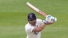 Hain helps put Bears on brink of win over Yorkshire