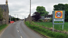 Woman, 62, critical after motorbike crash on country road