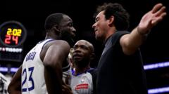 Warriors' Green confronts fan over courtside taunt