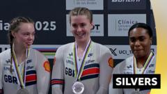 GB beaten to world gold by Netherlands in women's & men's sprints