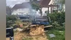 Community garden destroyed in suspected arson
