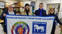 Football fans helping foodbanks back for fourth year
