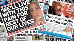 'Innocent drug war victim' and 'Bellamy on the brink'