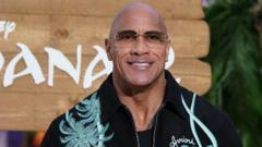 Feel free to sing in the cinema, says The Rock at Moana 2 premiere