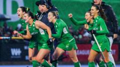 Ireland beat England in Pro League shootout