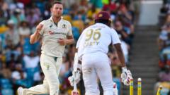 Can Hazlewood&#039;s Five-Wicket Haul Lead Australia to Victory Over West Indies?