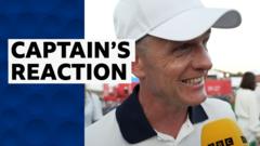 'Not sure how I coped' - Europe captain Donald