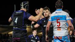Gritty Glasgow dig deep to down Bulls in URC
