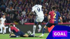 Inter’s Thuram scores with ‘fantastic flick’ after just 30 seconds