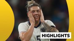 England suffer defeat by Germany in seven-goal thriller