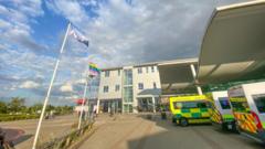 'Hospital staff struggling to maintain hygiene'