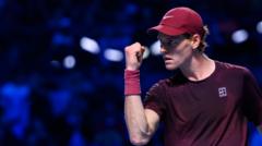 Sinner reaches eighth final of season in Vienna