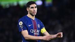PSG's Hakimi to face trial after rape allegation