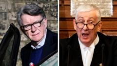Met apologises to Commons Speaker for sharing Mandelson tip-off